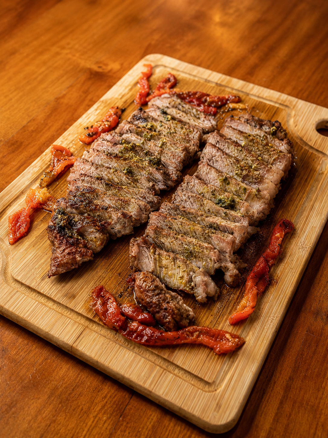 Lomo con Chile Dulce en Conserva